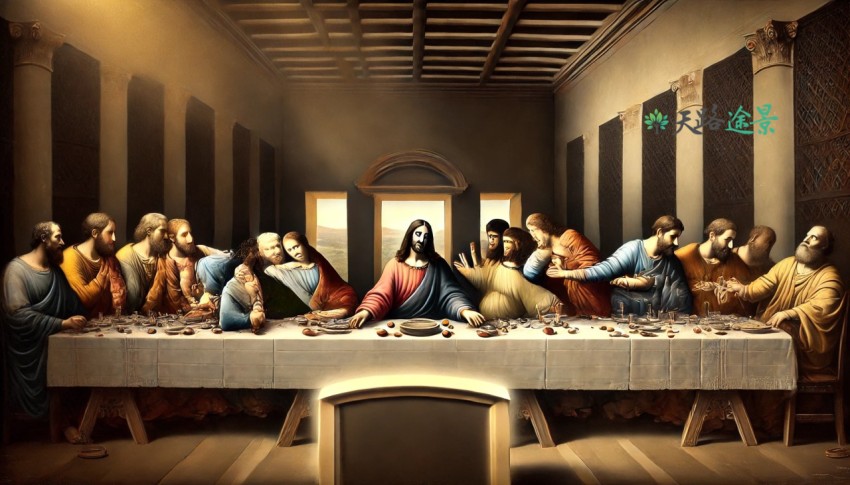 耶稣和十二使徒最后的晚餐